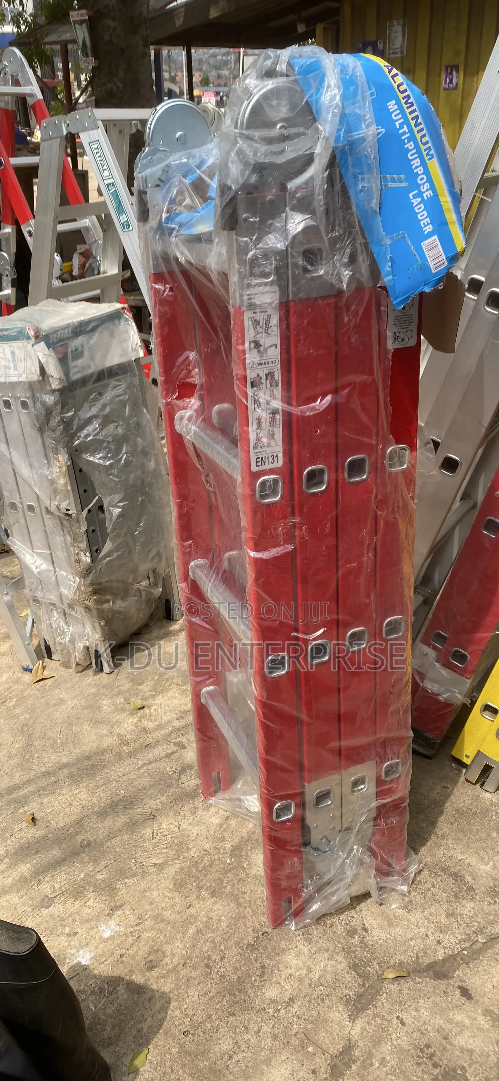 Fiberglass Folding Ladder 4x4