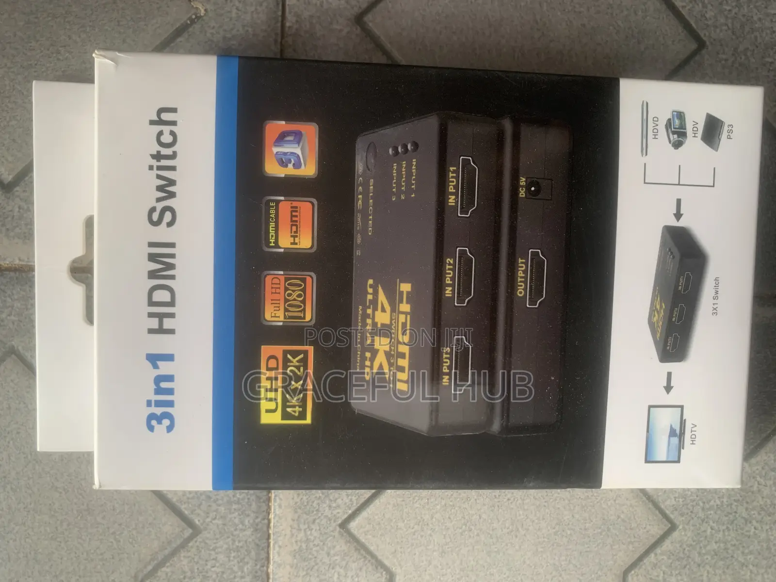 3in1 Hdmi Switch