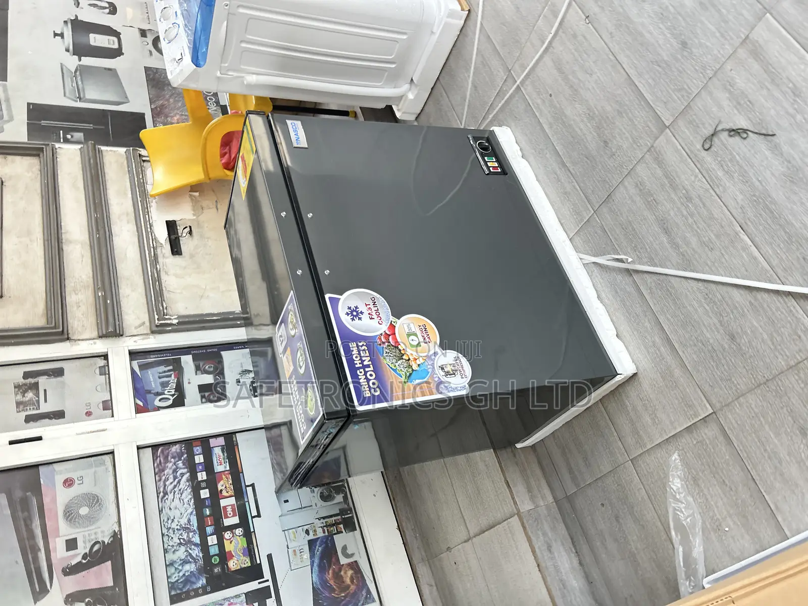 Order Dark Grey 1 Door Electric 198l Nas-250fl Freezer