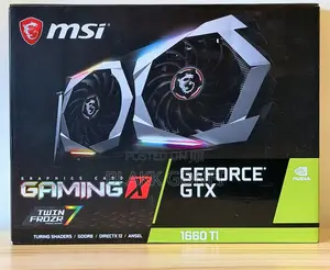 Msi Gaming X Gtx 1660ti 6gb Rgb Card (Gddr6)
