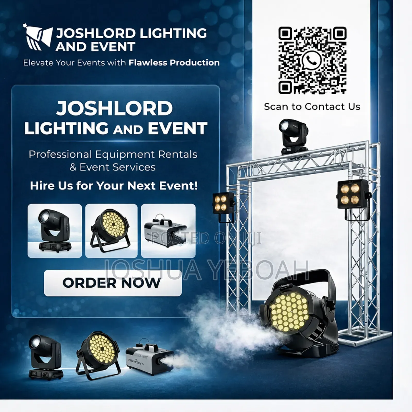 Stage Light for All Your Events in Kumasi