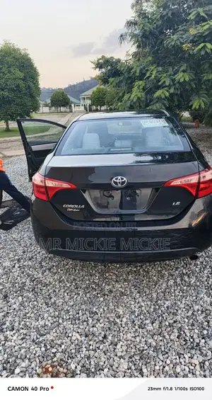 Toyota Corolla LE (1.8L 4cyl 2A) 2019 Black