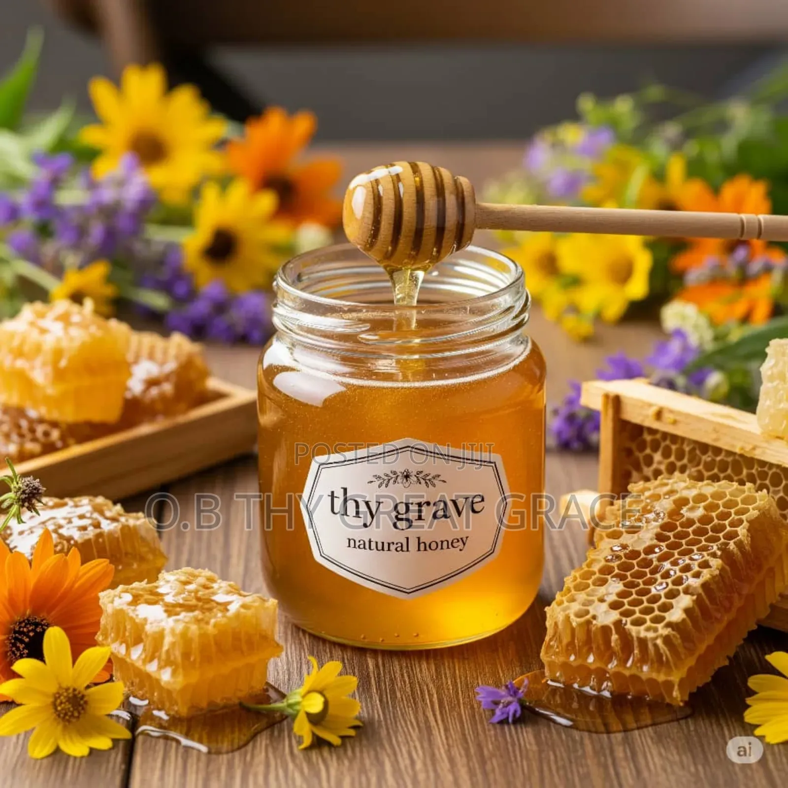 Natural and Pure Organic Honey