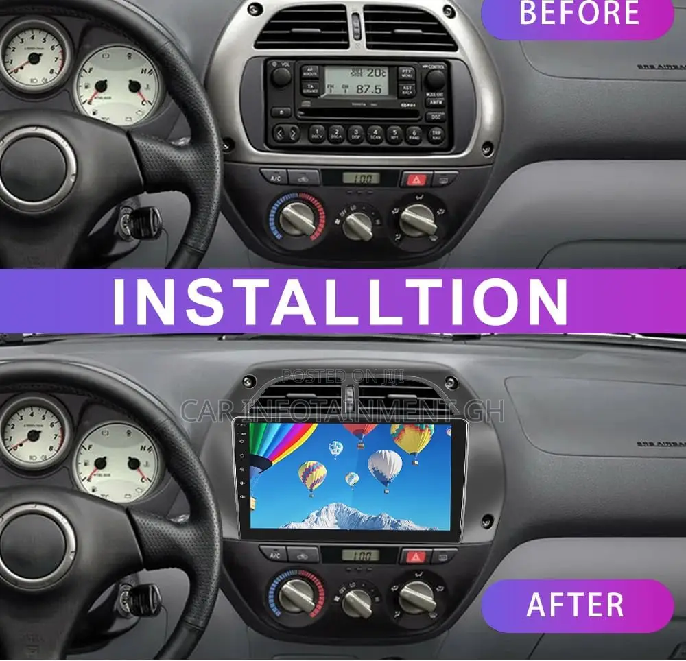Brand New Android Car Tape for Toyota Rav4 2001 to 2012