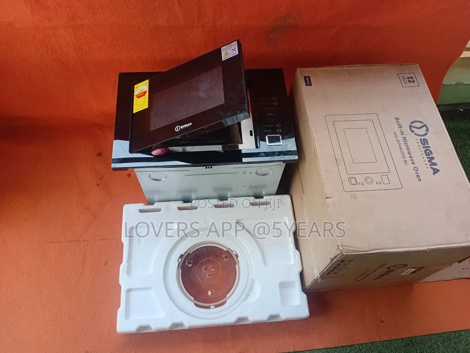 Sigma 25l Modern Glow Built-in Microwave Oven
