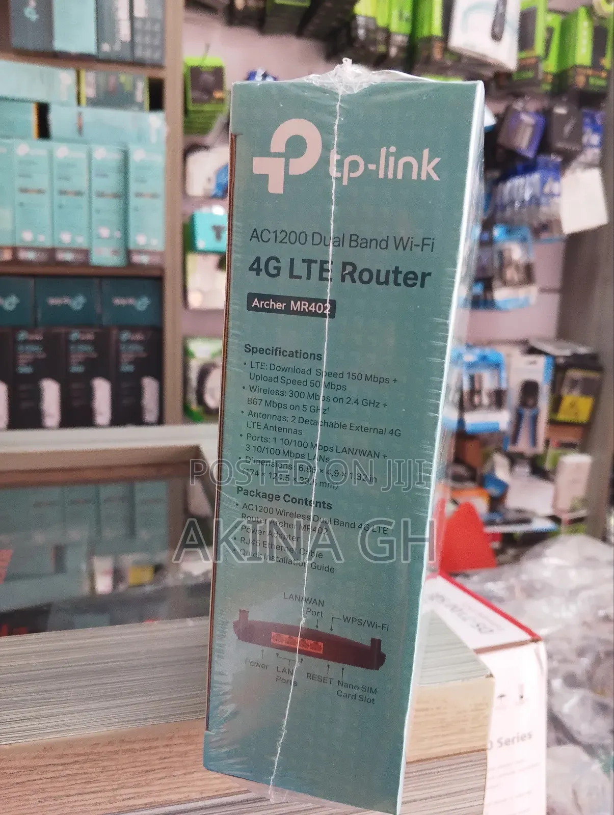 Tp Link Ac1200 Dual Band Wi-Fi 4g Lte Router (Archer Mr402)