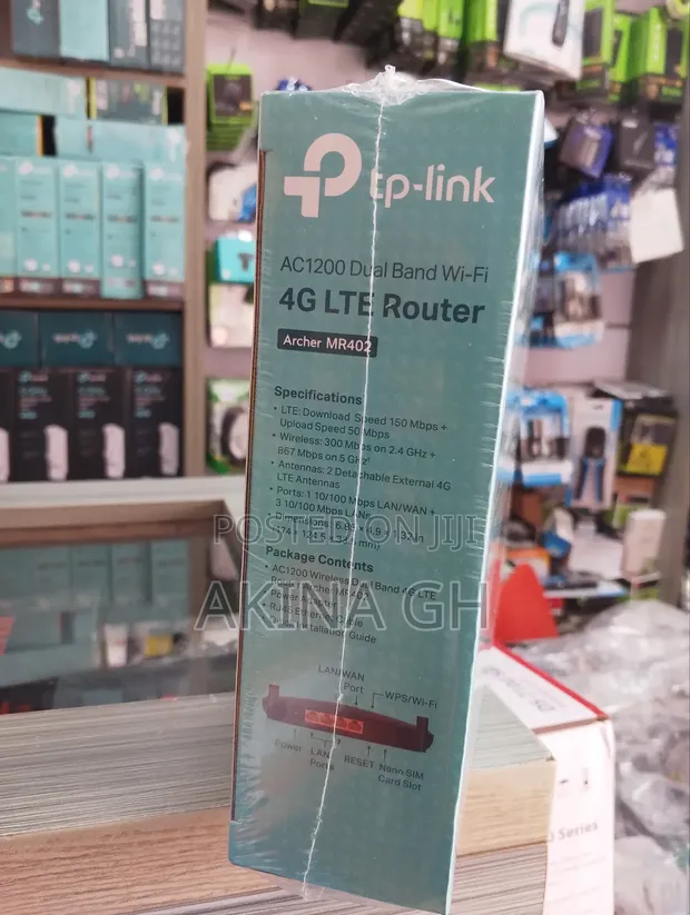 Tp Link Ac1200 Dual Band Wi-Fi 4g Lte Router (Archer Mr402) 3