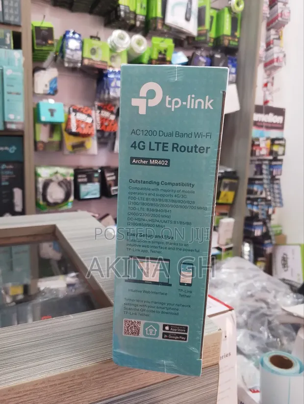Tp Link Ac1200 Dual Band Wi-Fi 4g Lte Router (Archer Mr402) 4