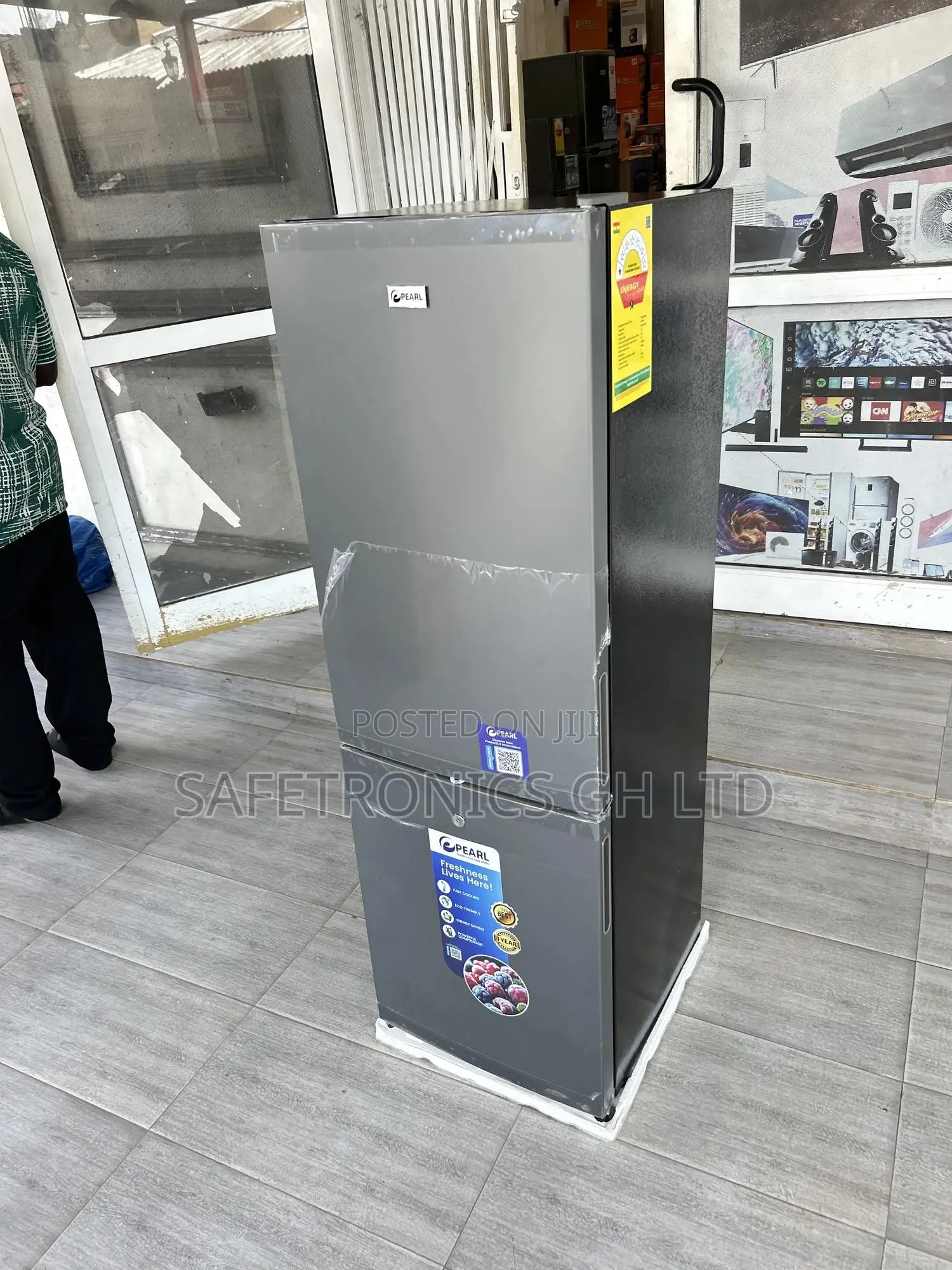Try Out New Bottom Mount Pearl 157l Pf-028-13m 2 Doors Refrigerator