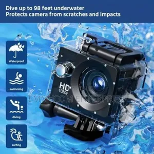 Hd 1080p Sports Camera Waterproof 30m