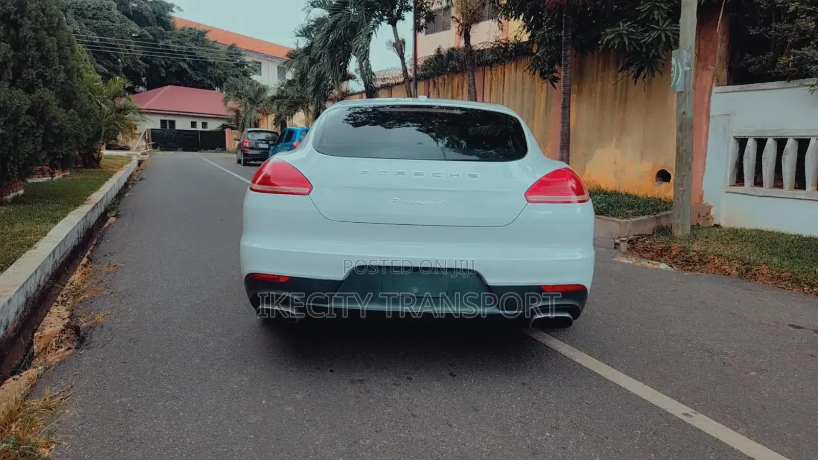 Porsche Panamera 4 AWD 2016 White
