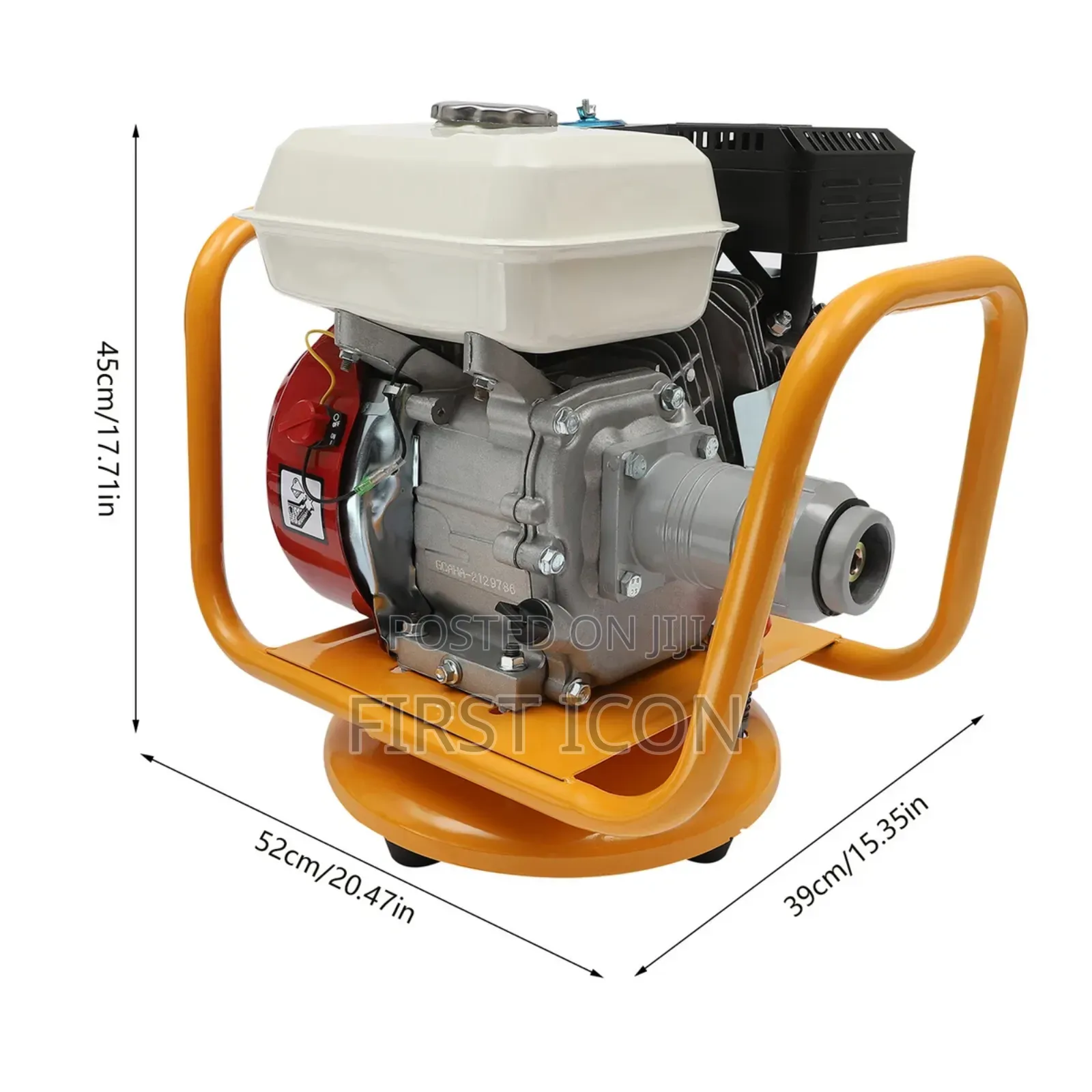 Gasoline Powered Concrete Poker Vibrator With Vibrating Rod