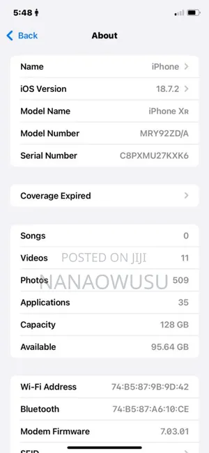 Apple iPhone XR 128 GB Blue