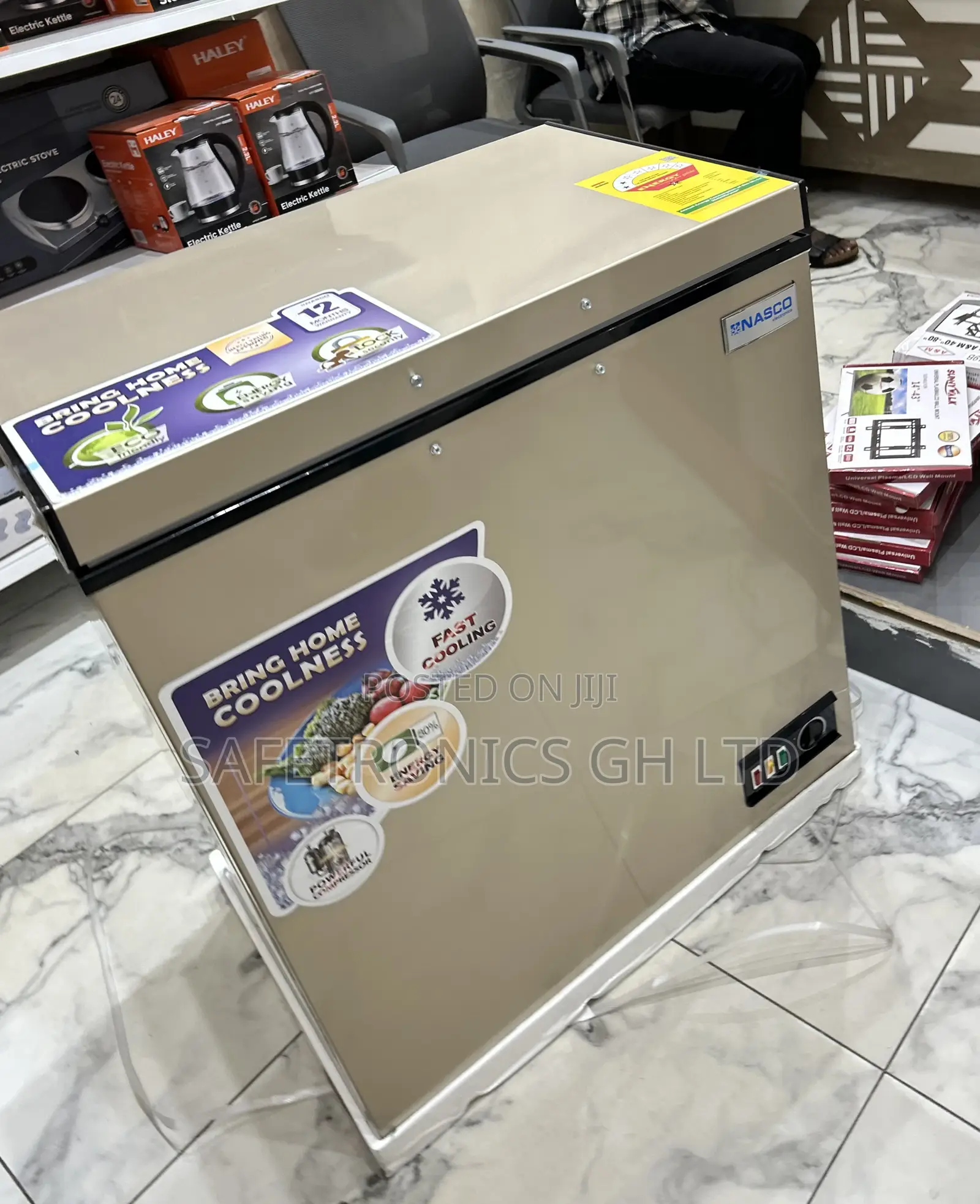 Lastest Sealed 150 Liters (Gold) Nas-200fl Nasco Freezer