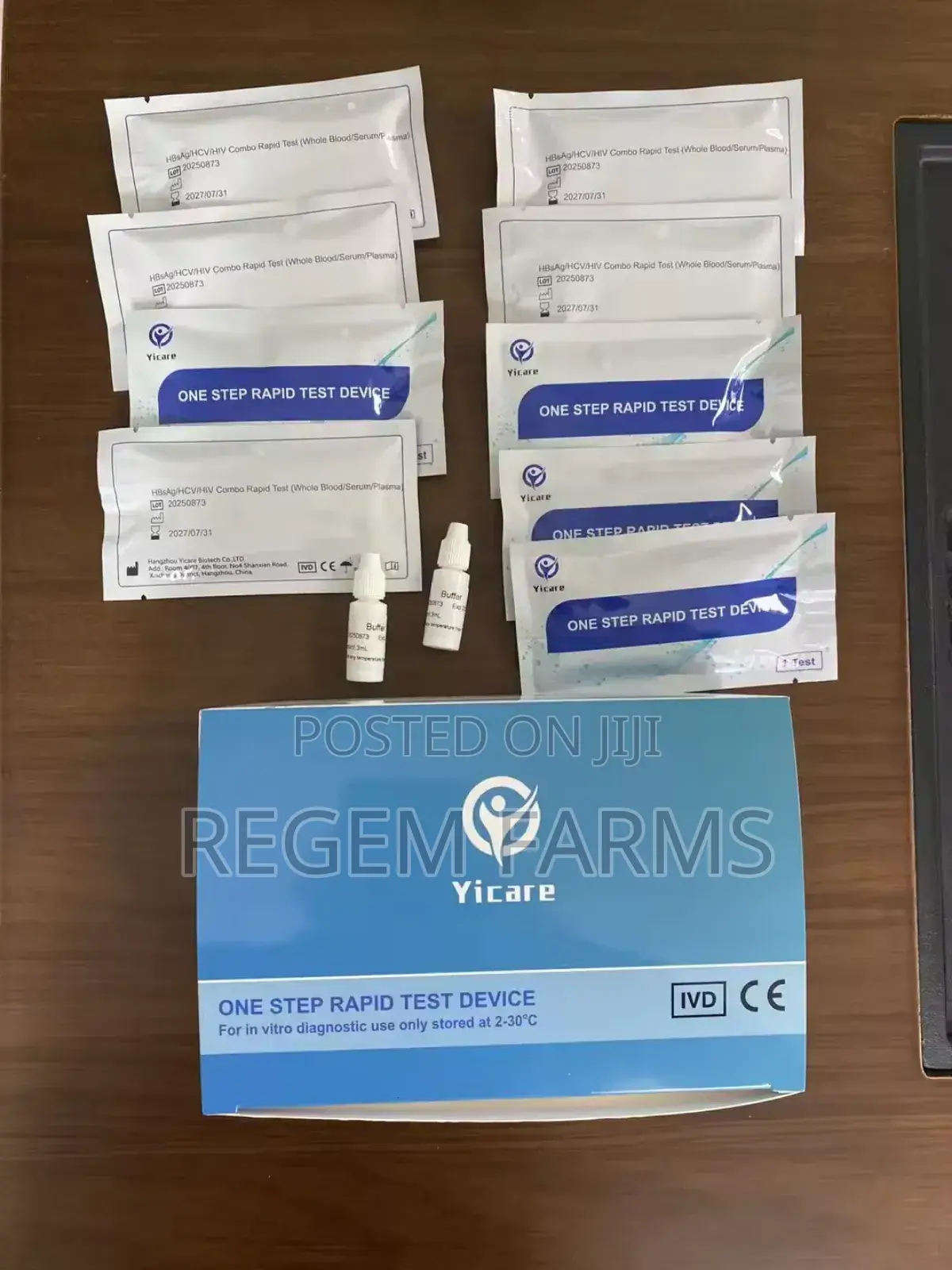 Hiv and Syphilis Combo Rapid Diagnostic Test Reagent Test Kit