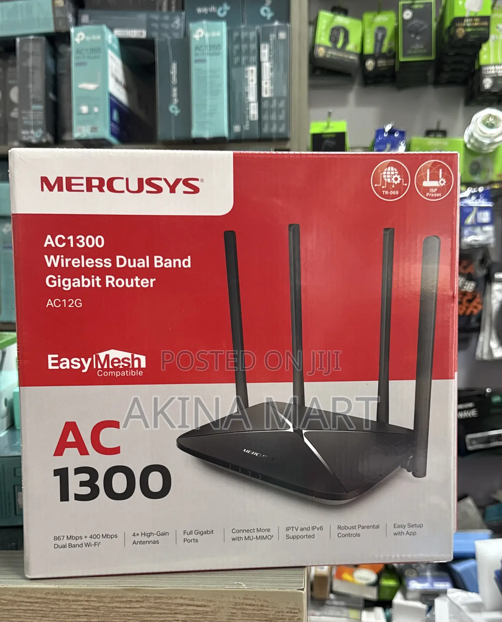 Mercusys Ac12g Ac1300 Wireless Gigabit Dual Band Router