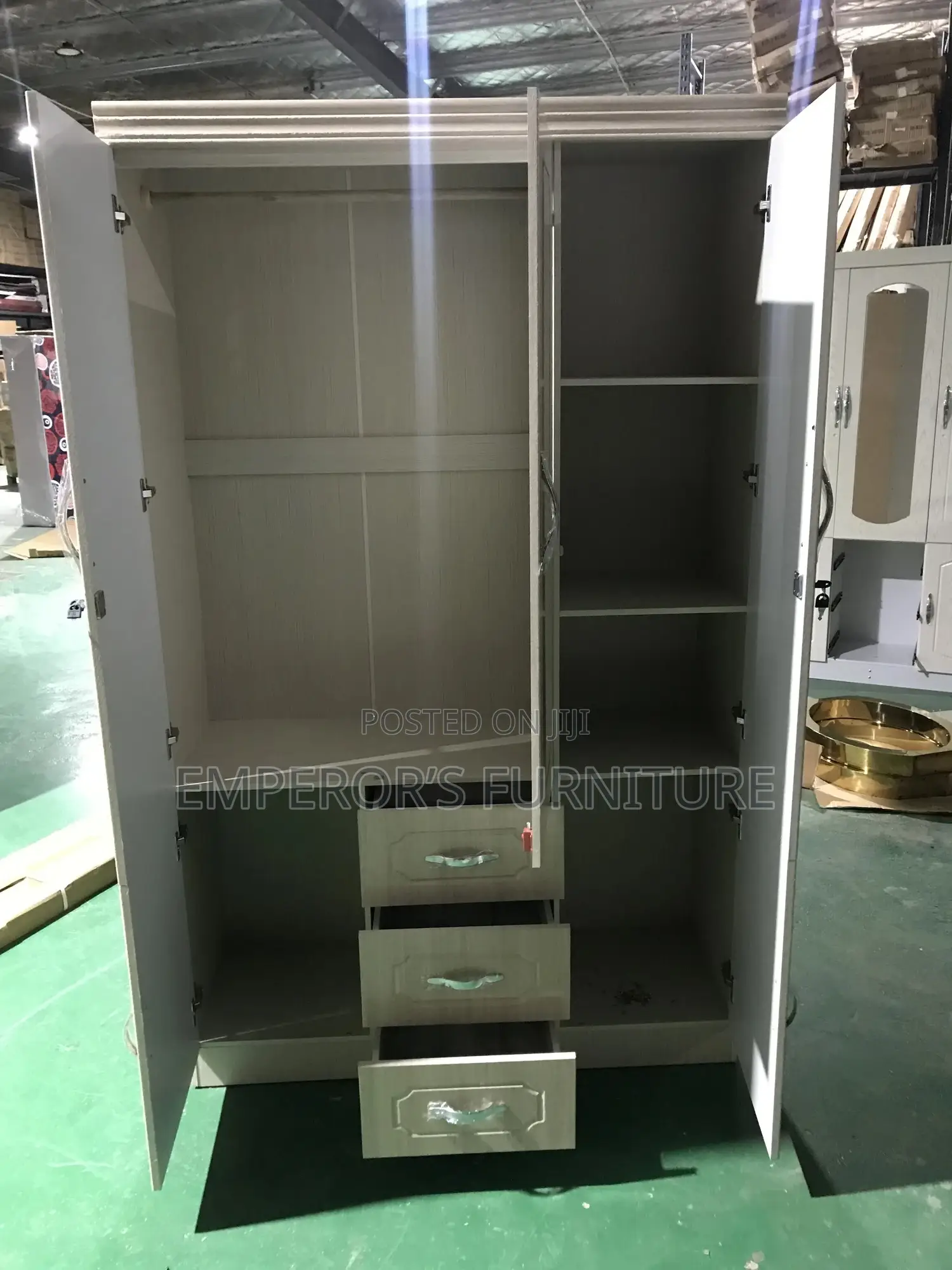 Imported Three Door Wardrobe