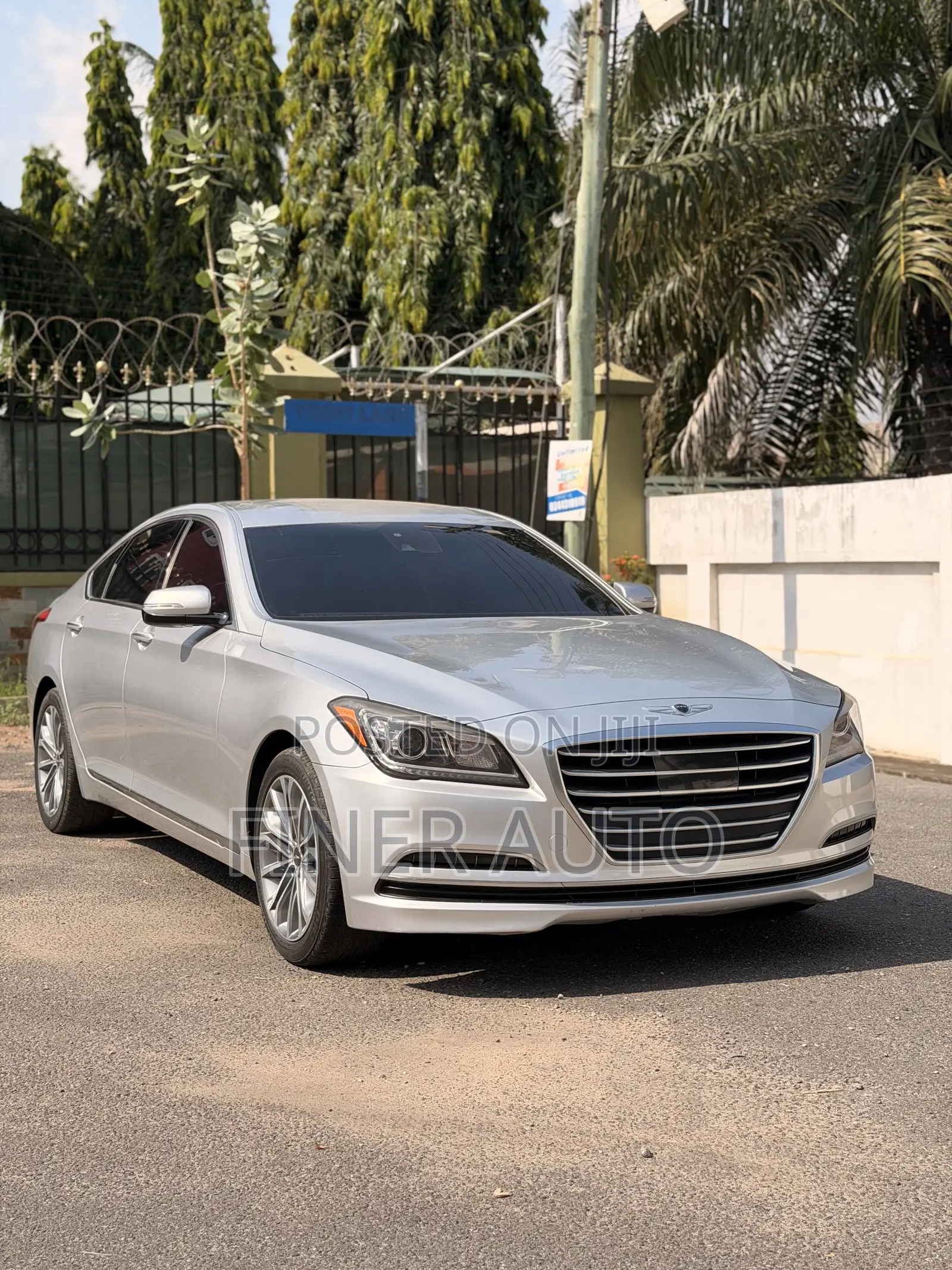 Genesis G80 3.8 2017 Silver