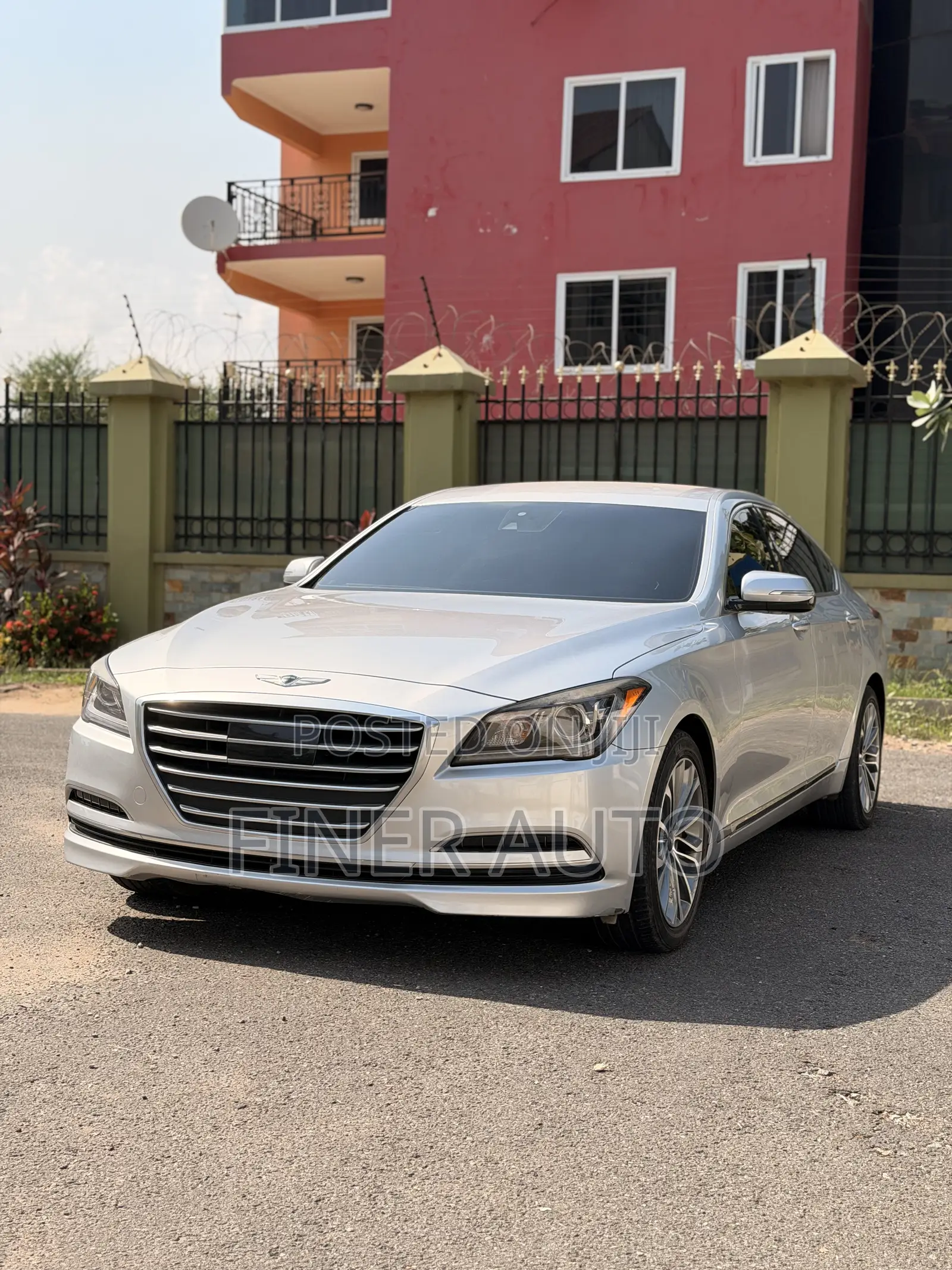 Genesis G80 3.8 2017 Silver