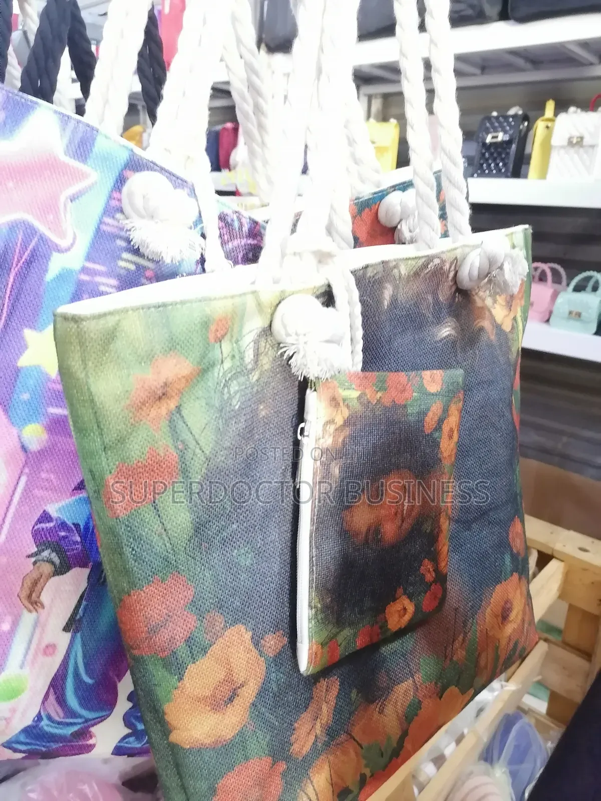 Tote Bag for Ladies With Mini Purse