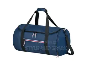 American Tourister Upbeat Pro - Travel Duffle, 55 Cm, 44 L, Blue Navy