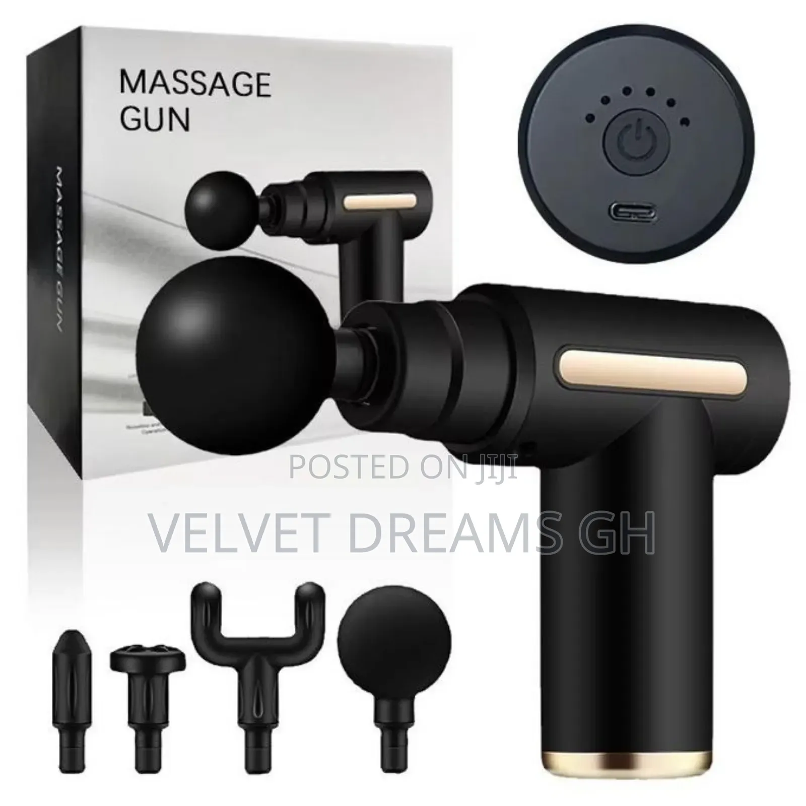 Powerful Handheld Massager for Full-Body Relief