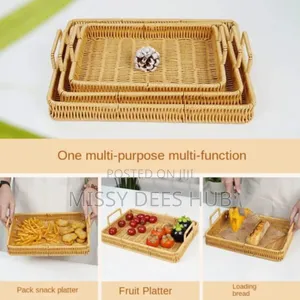 Multipurpose Woven Trays