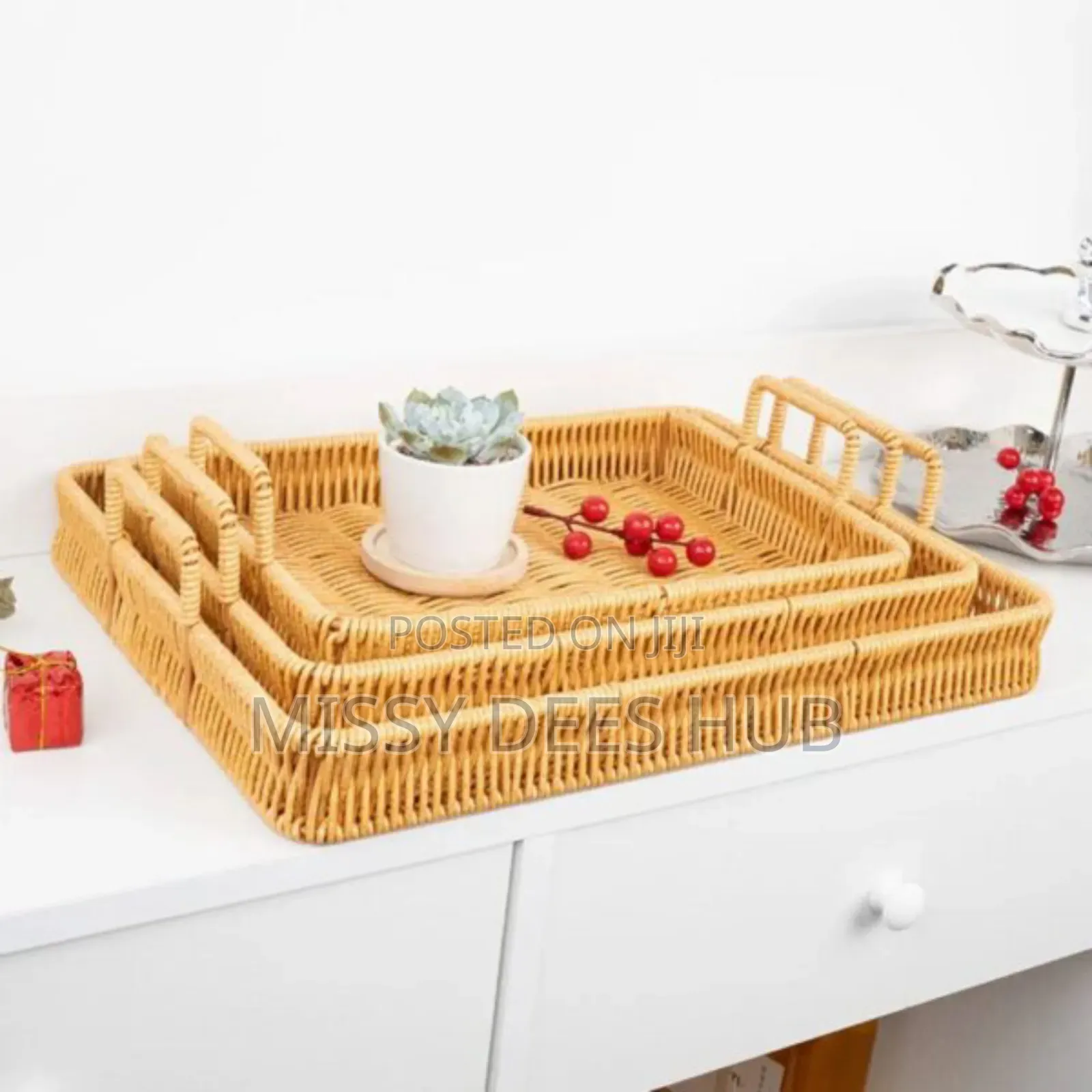 Multipurpose Woven Trays