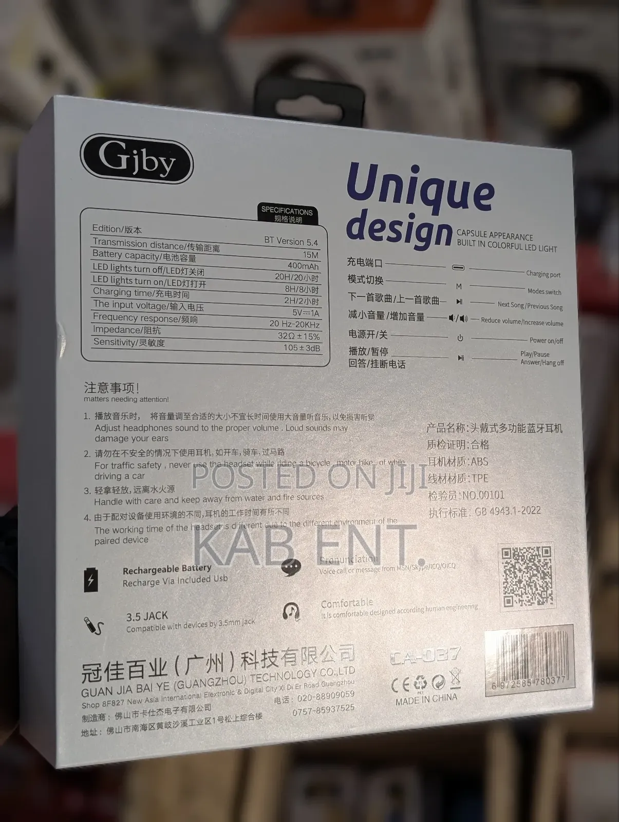 Gjby Wireless Headphones