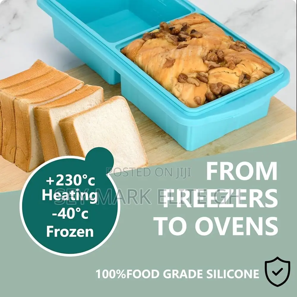 Silicone Soup/Stew Freezer Tray With Cover