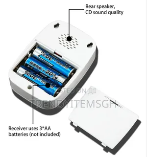 300m Waterproof Wireless Doorbell (Battery Operated)