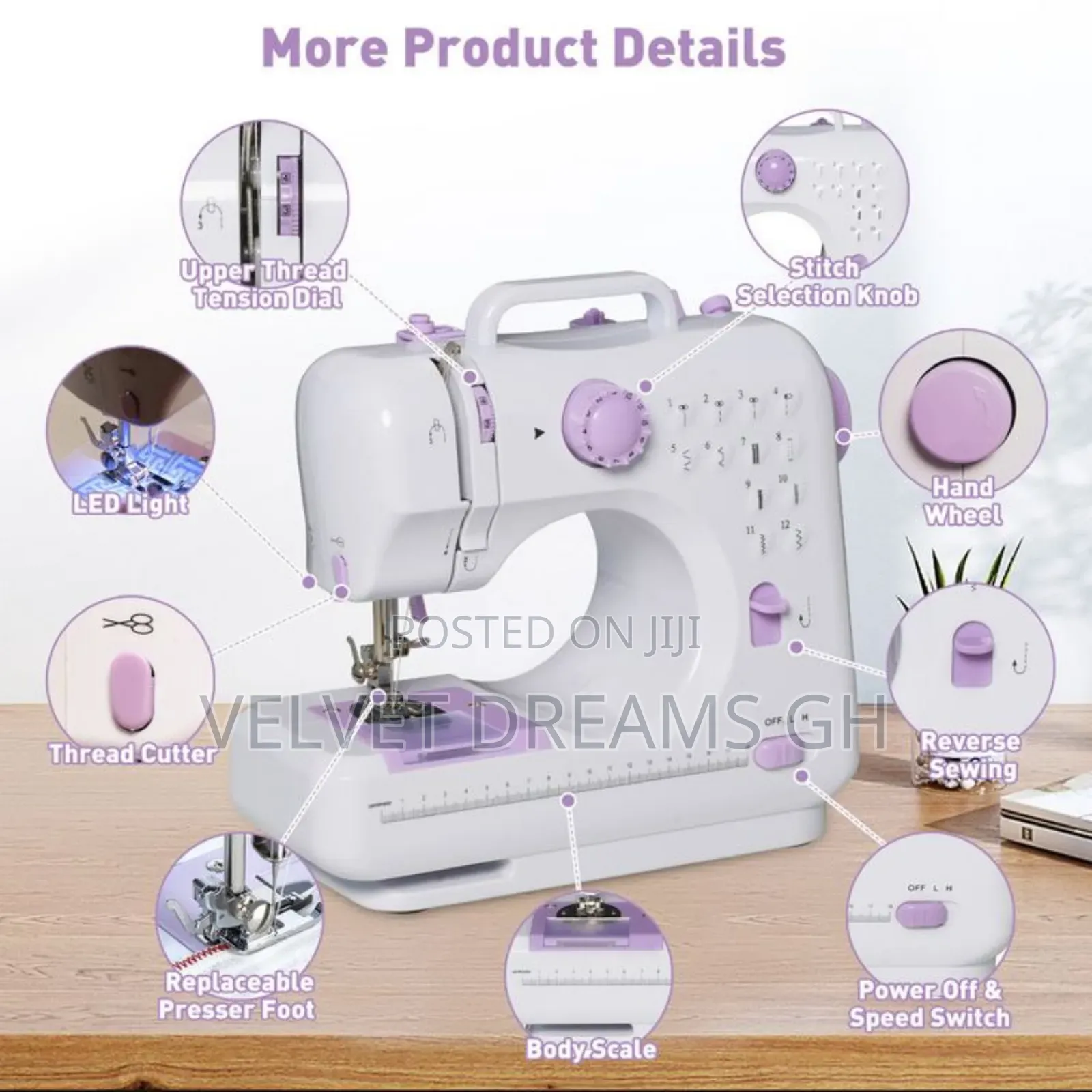 Household Multifunctional Electric Mini Sewing Machine