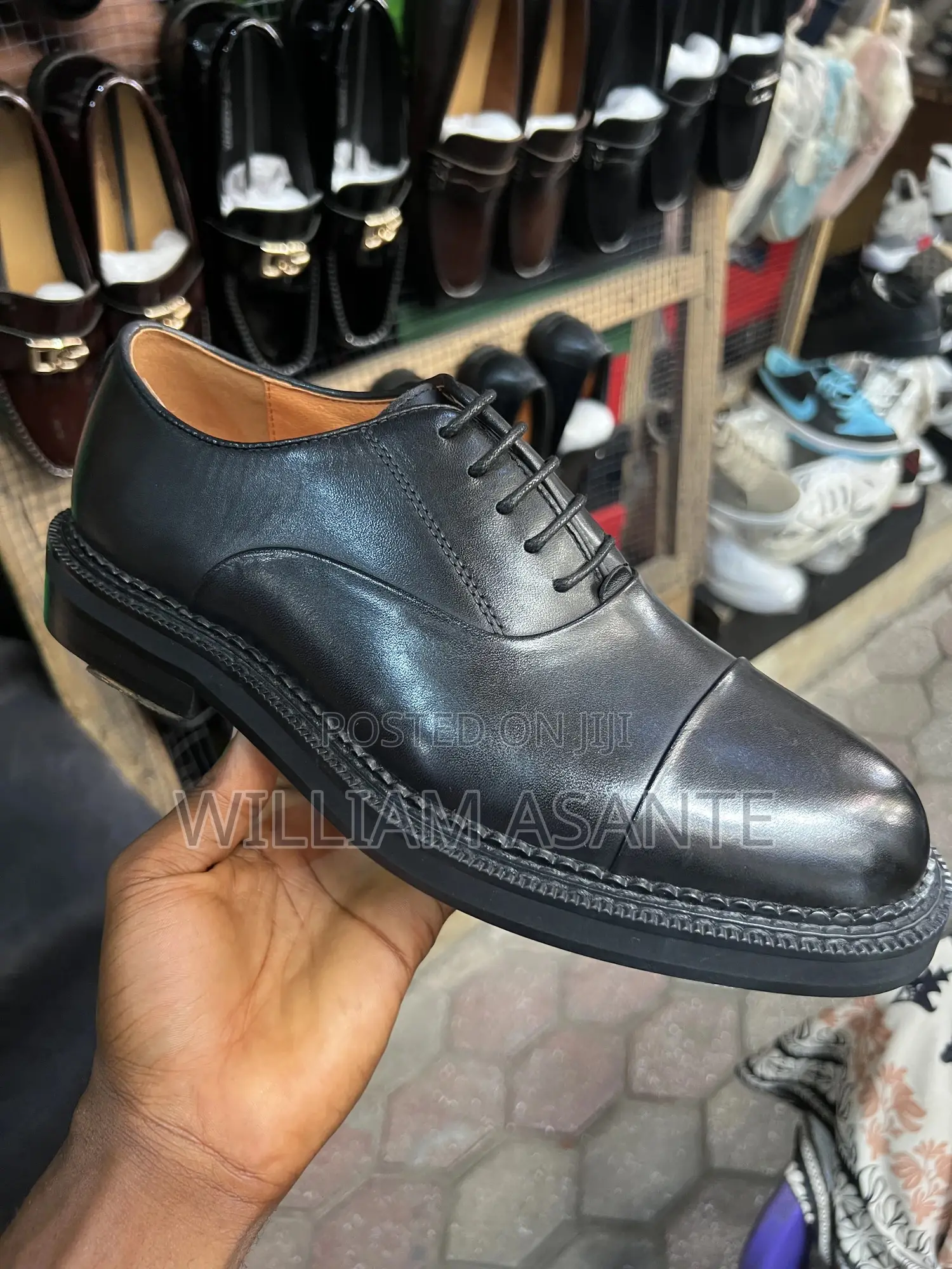 Black Leather Shoe (Jm Weston)