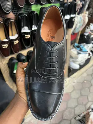 Black Leather Shoe (Jm Weston)