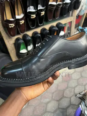 Black Leather Shoe (Jm Weston)