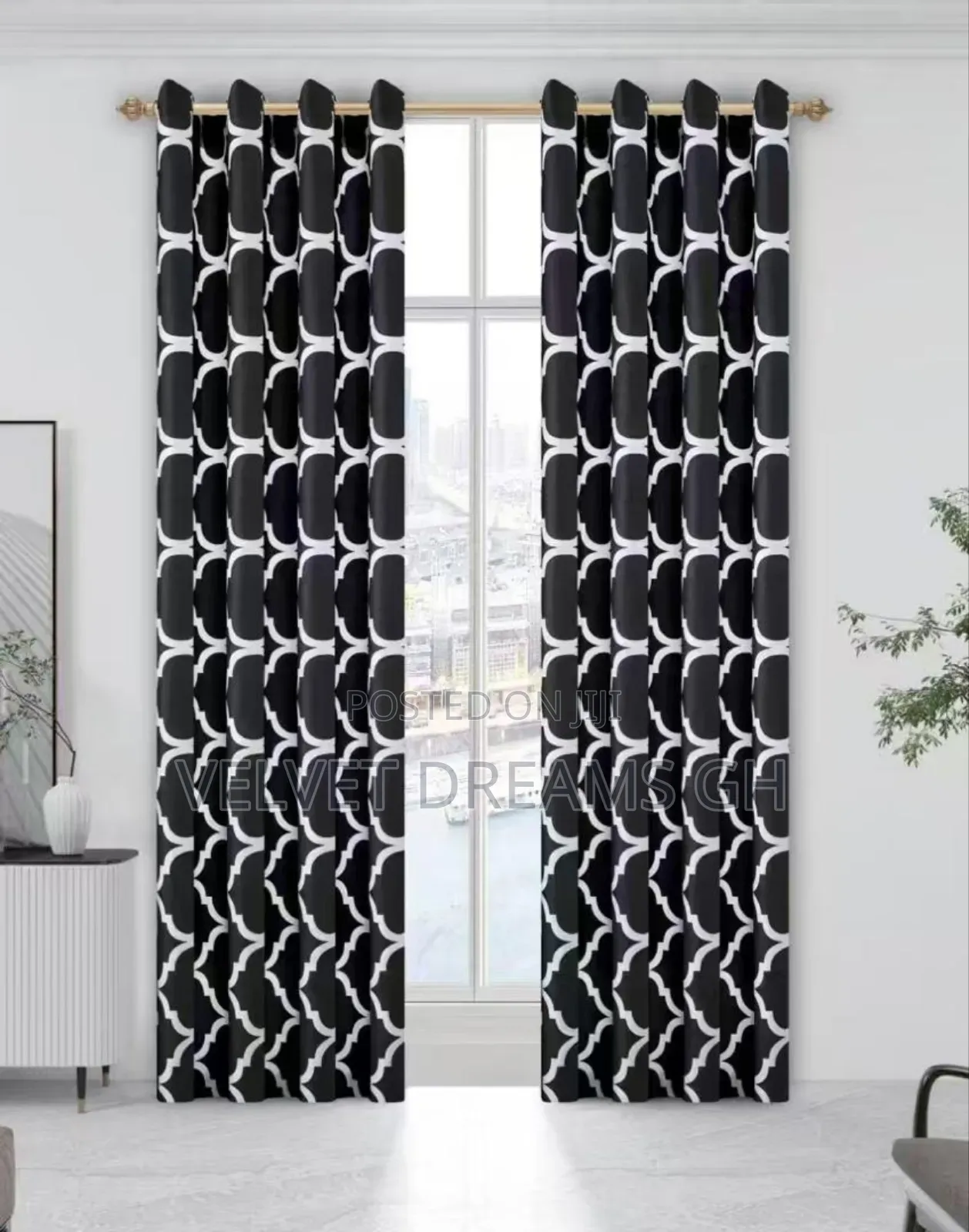 2-in-1 Sunblock Curtains – Privacy Light Control