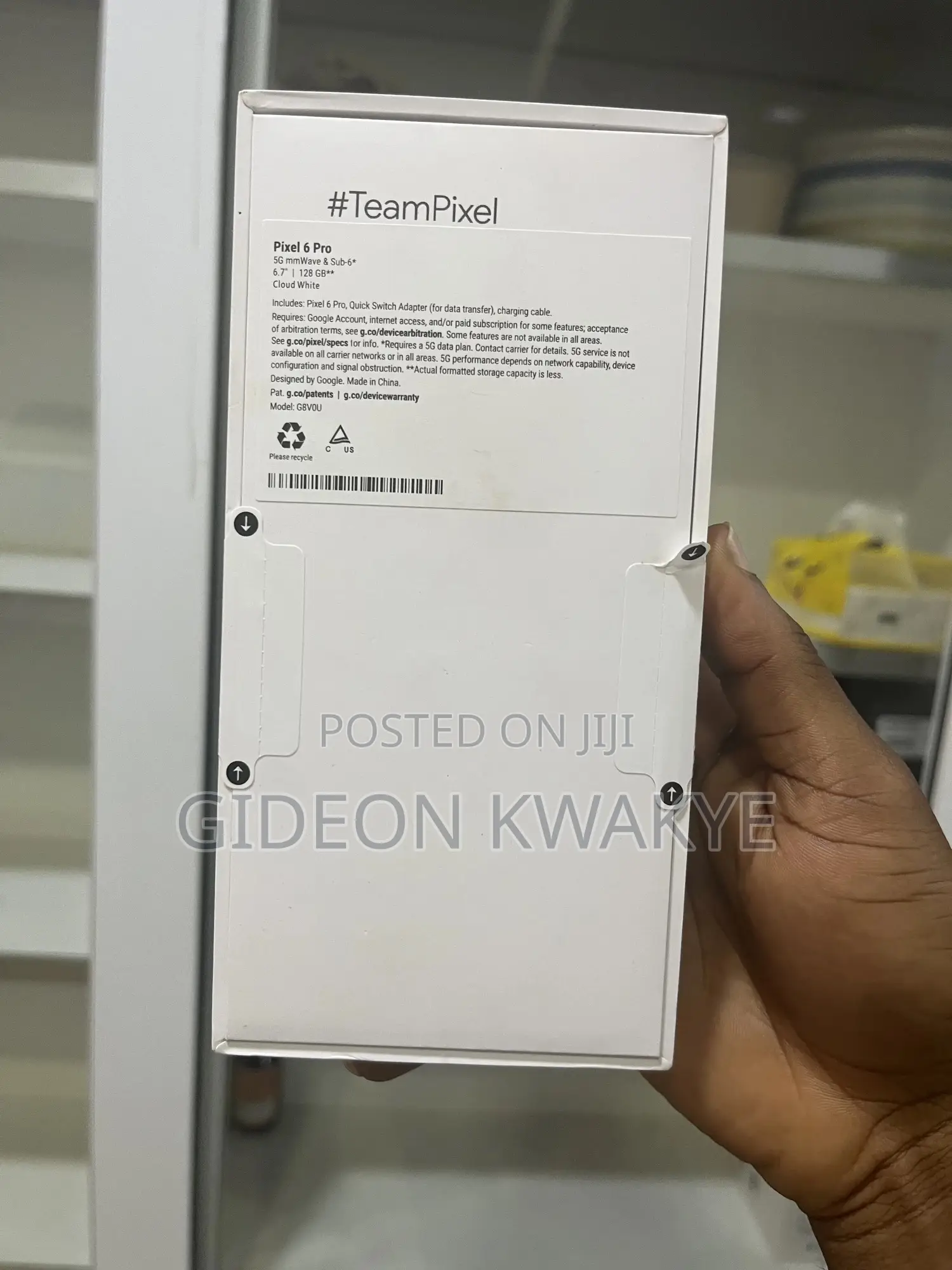 New Google Pixel 6 Pro 256 GB White