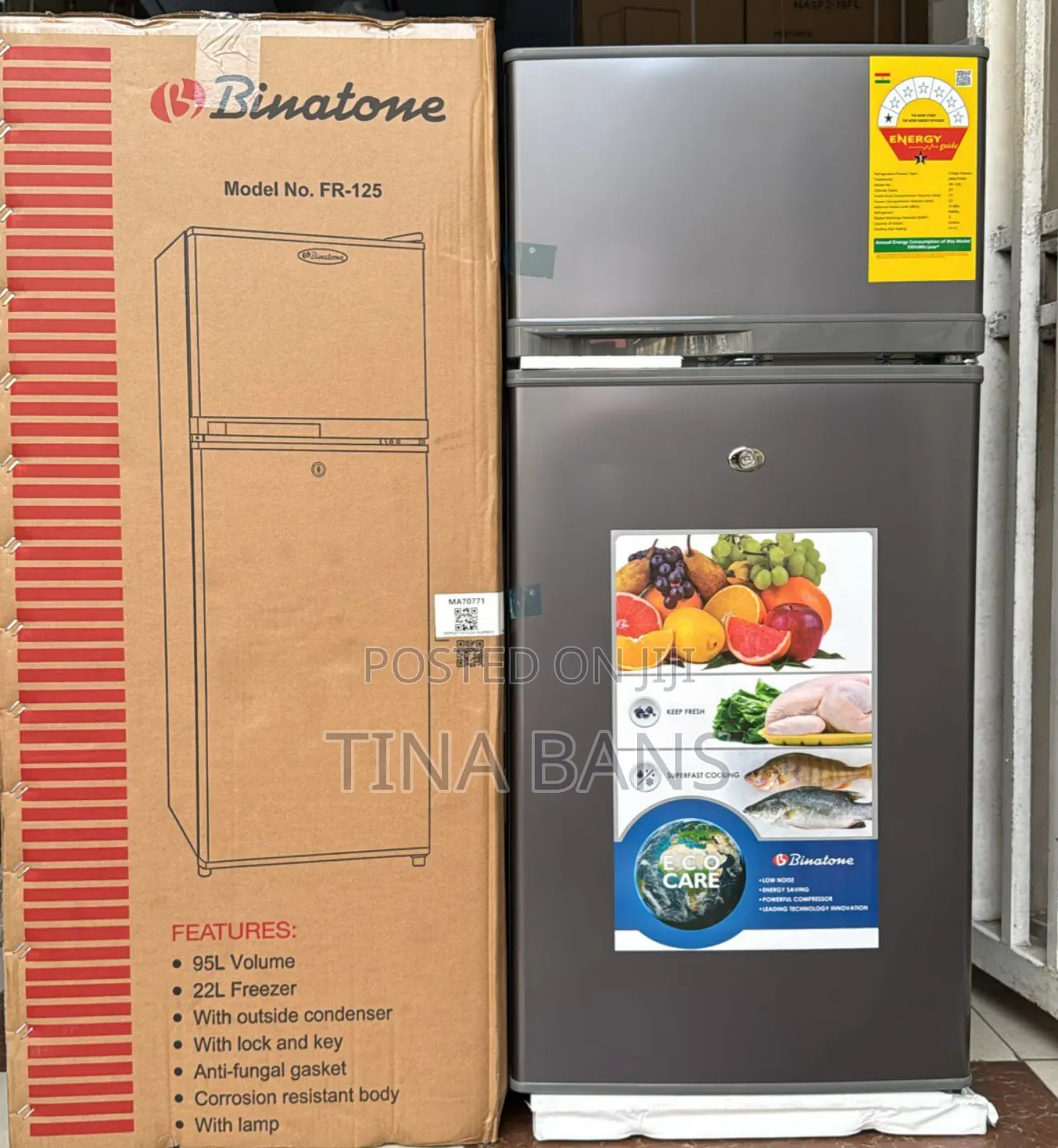 Binatone 95litres Refrigerator