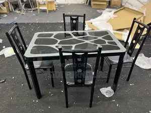 Quality Glass Dining Sets With 4chairs