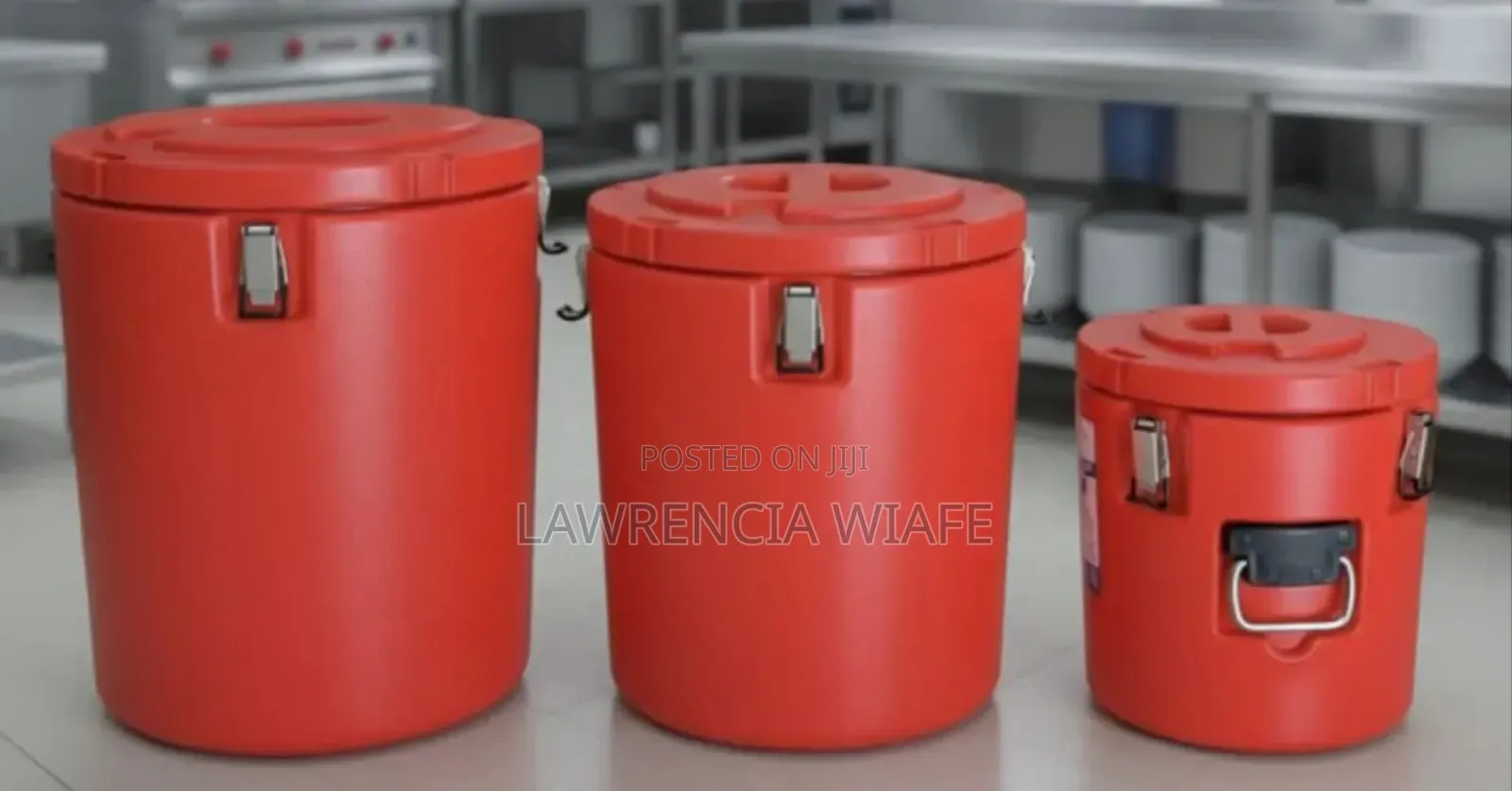 Very Large 3pcs Insulated Food Container