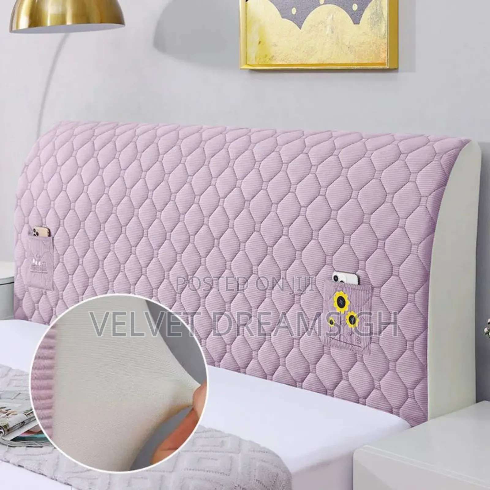 Dustproof Bed Headboard Cover Protect Keep Clean