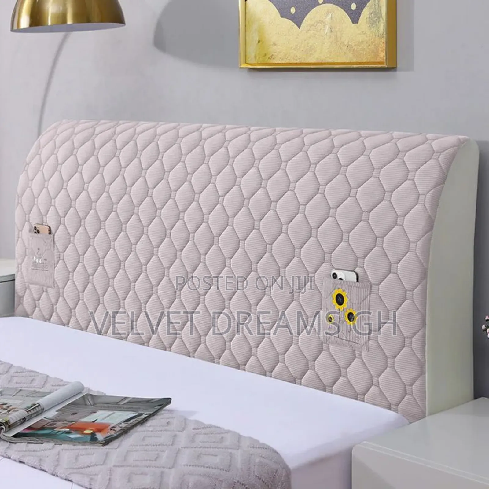 Dustproof Bed Headboard Cover Protect Keep Clean