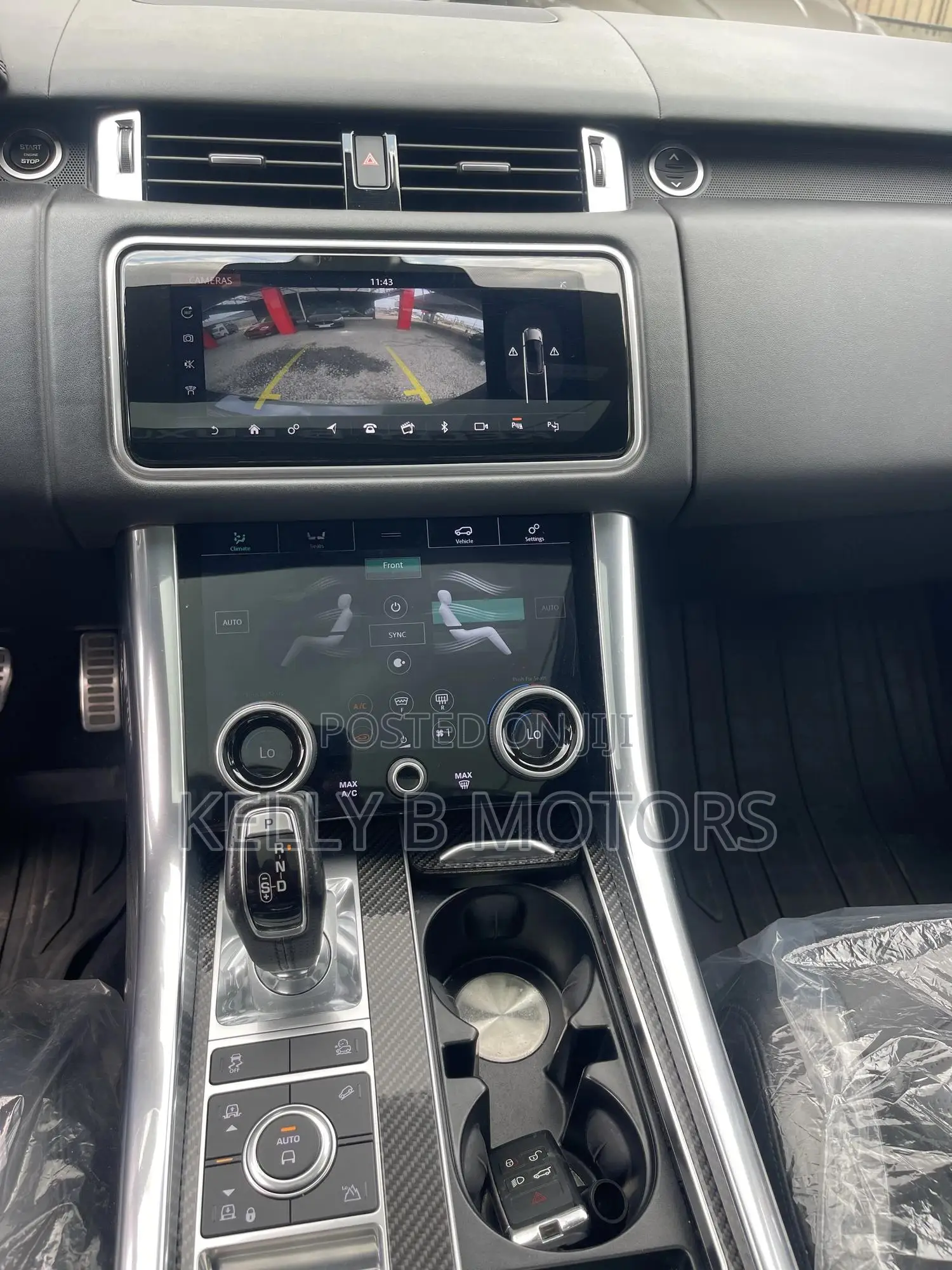 Land Rover Range Rover Sport SVR 4x4 2020 Black