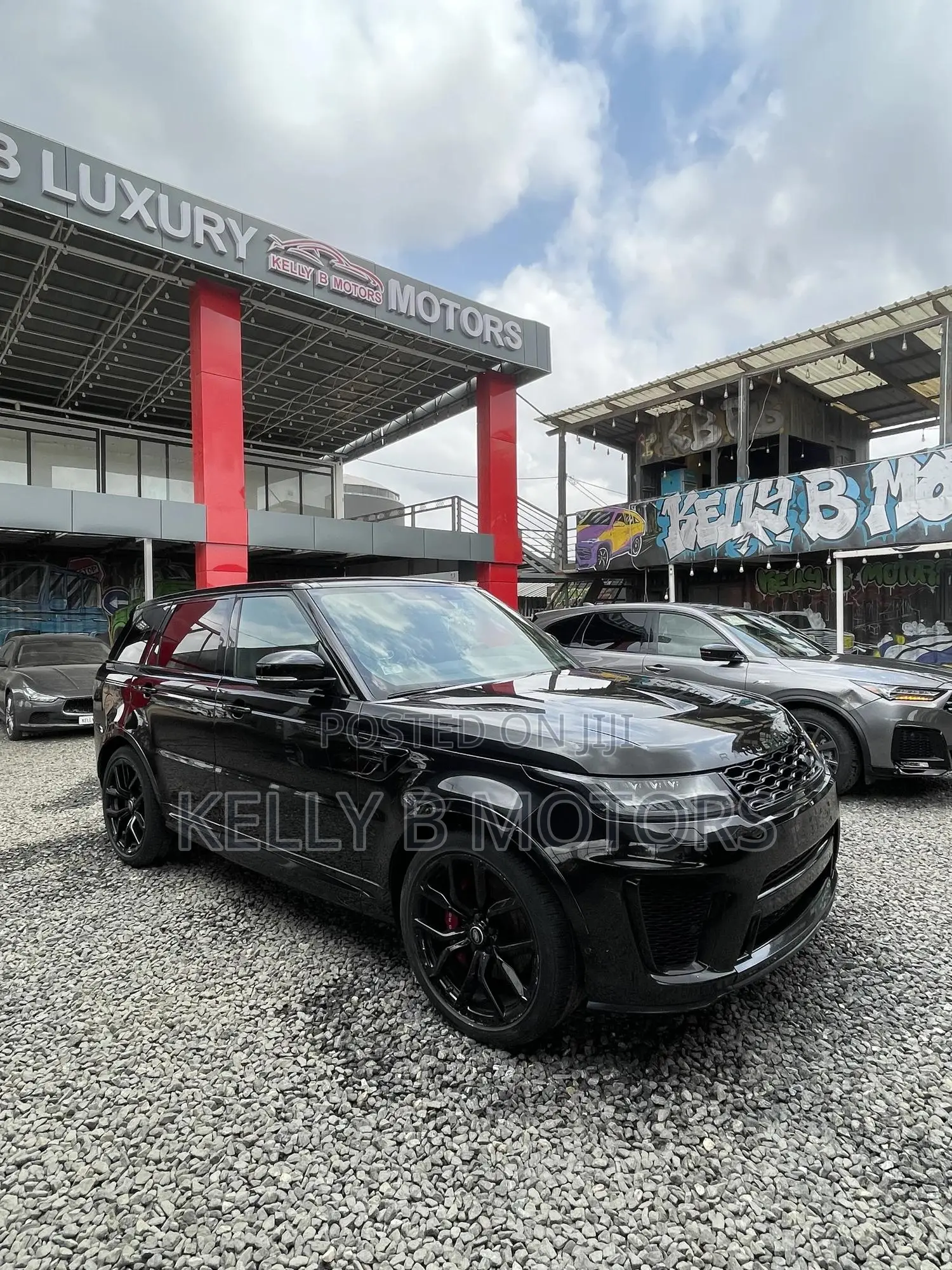 Land Rover Range Rover Sport SVR 4x4 2020 Black