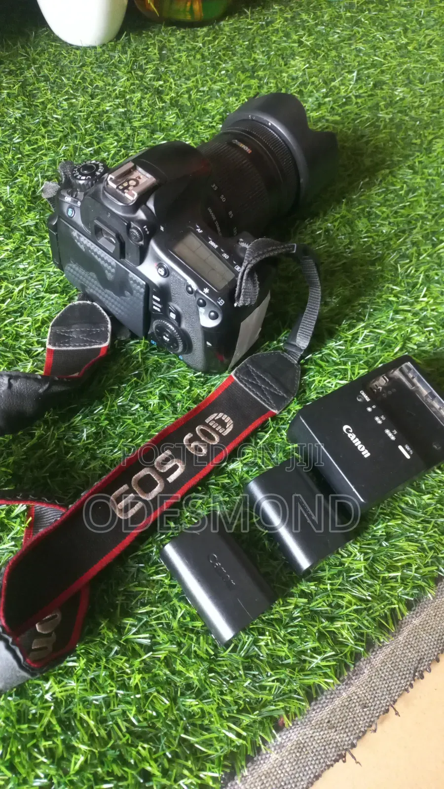 60d With 18-135mm, 2 Batteries and a Charger