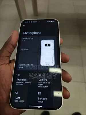 Nothing Phone 2a 256 GB White