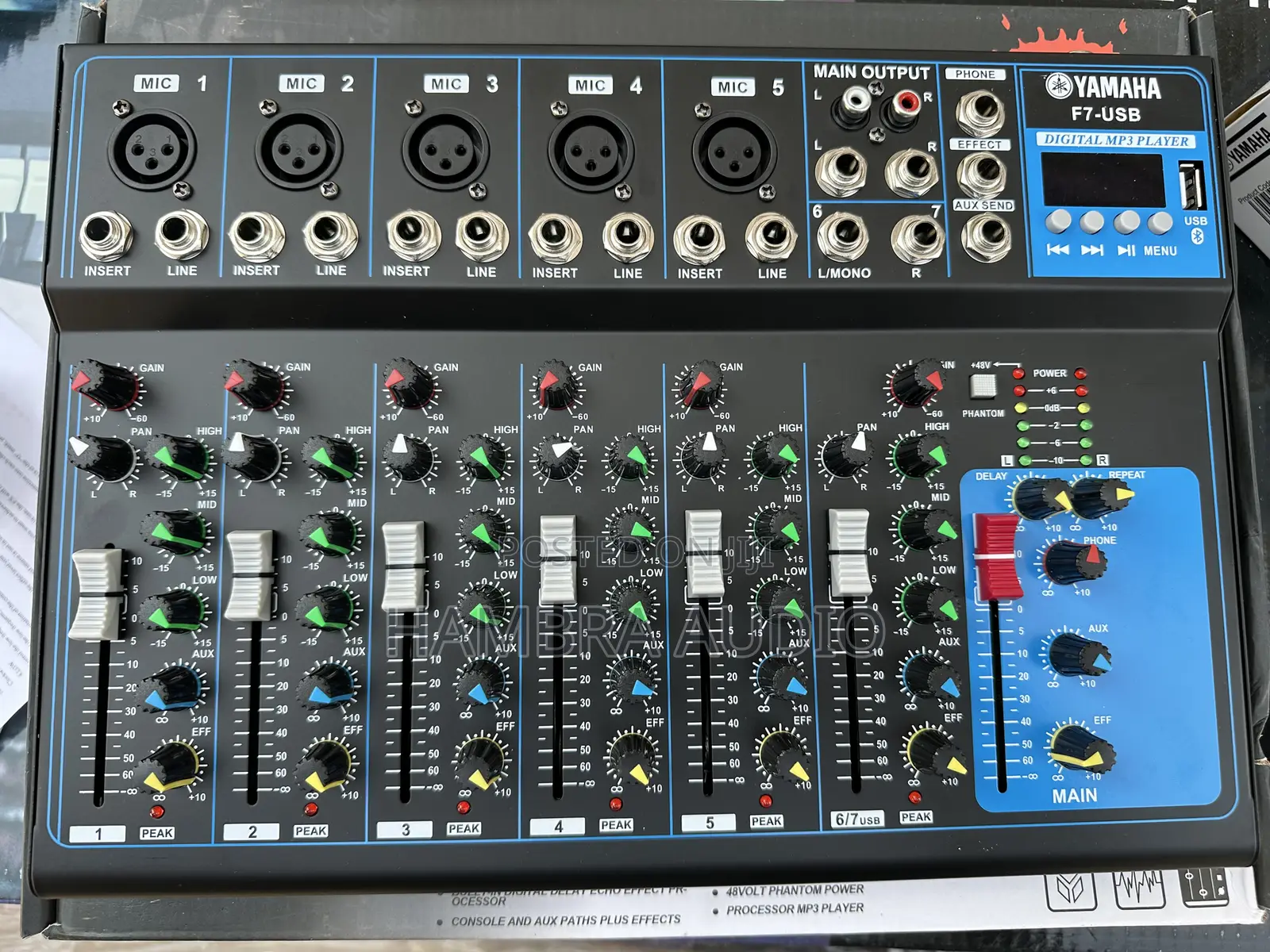 Yamaha 7 Channels Live Mixer