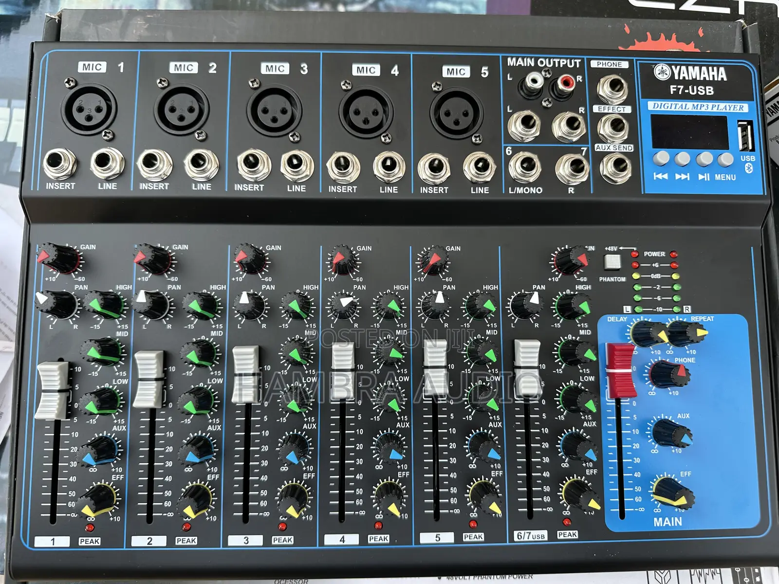 Yamaha 7 Channels Live Mixer