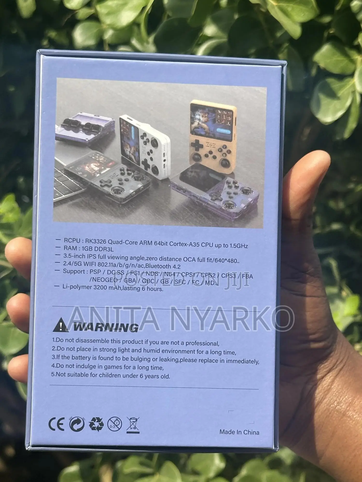 R36hd Handheld Console