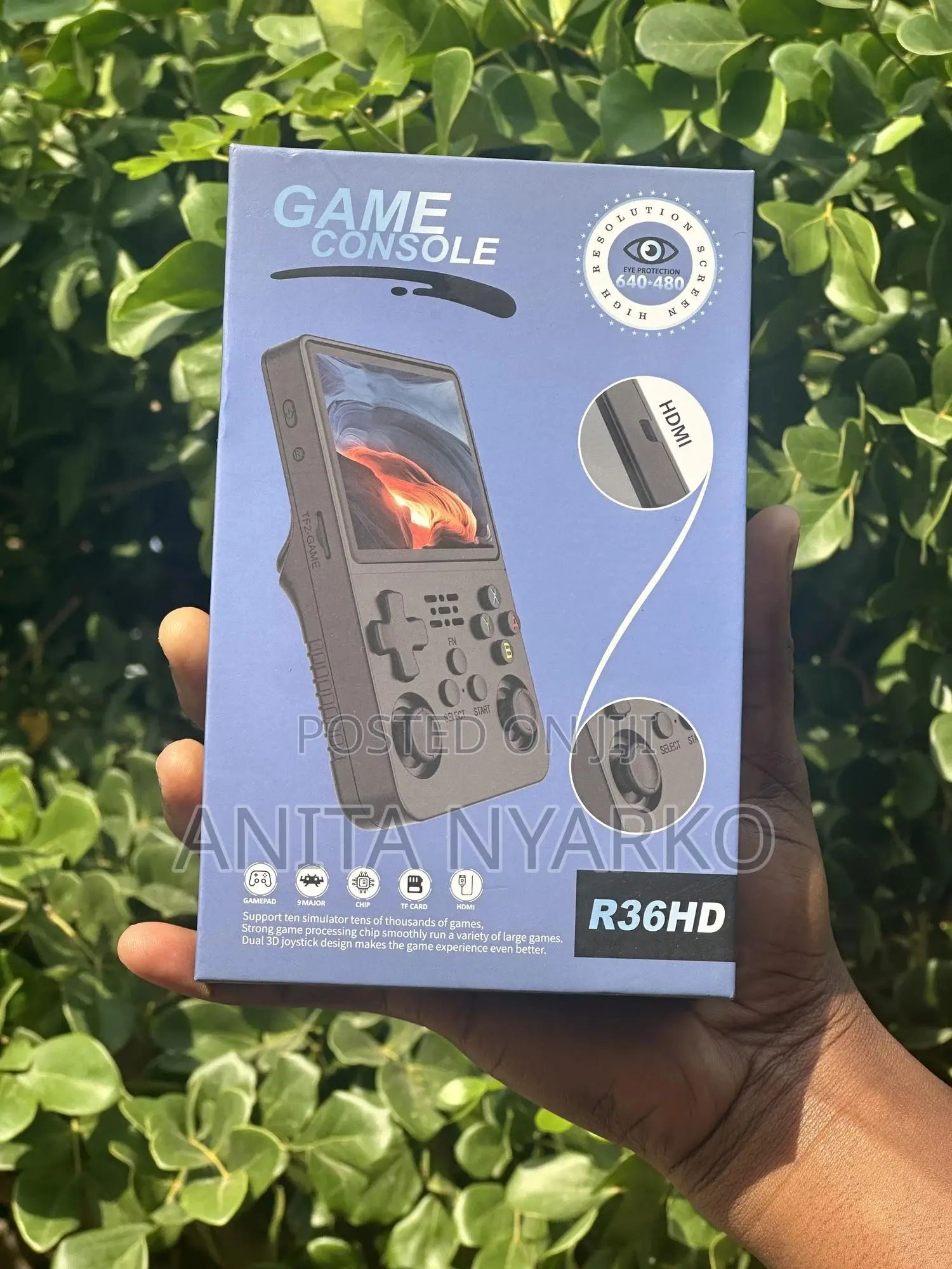 R36hd Handheld Console